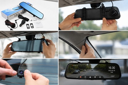 Espejo Retrovisor Inteligente con Cámara HD